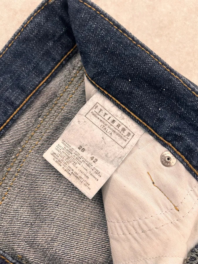 AW2006 Dolce & Gabbana Abstract Blue Rebel Denim Jeans ywhESZe 10