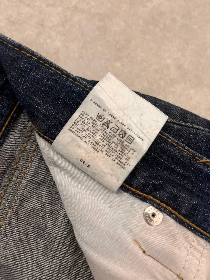 AW2006 Dolce & Gabbana Abstract Blue Rebel Denim Jeans ywhESZe 11