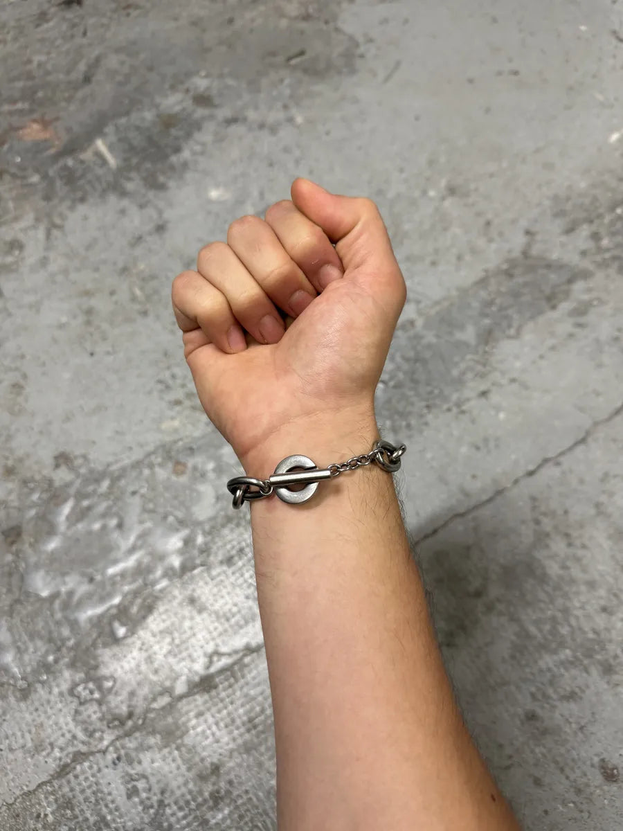 AW2006 Dolce & Gabbana Anchor Chain Stainless Steel Bracelet rDasVYz 2