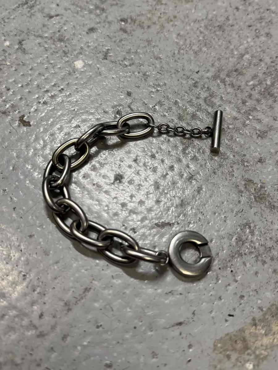 AW2006 Dolce & Gabbana Anchor Chain Stainless Steel Bracelet rDasVYz 3