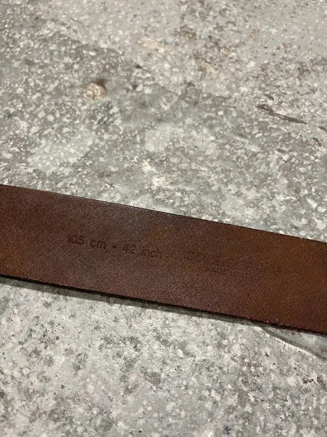 AW2006 Dolce & Gabbana Baroque Golden Buckle Leather Belt EZnBCLE 4