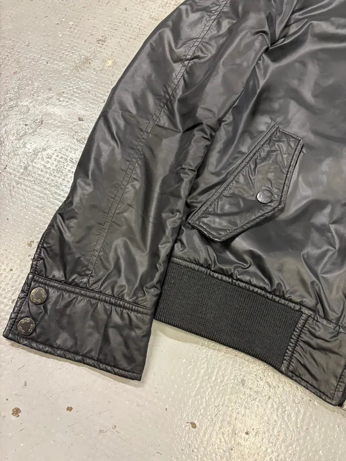 AW2006 Dolce & Gabbana Black Mafia Bomber Jacket VZFkPoi 5