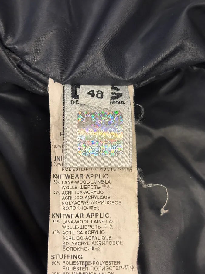 AW2006 Dolce & Gabbana Black Mafia Bomber Jacket VZFkPoi 10