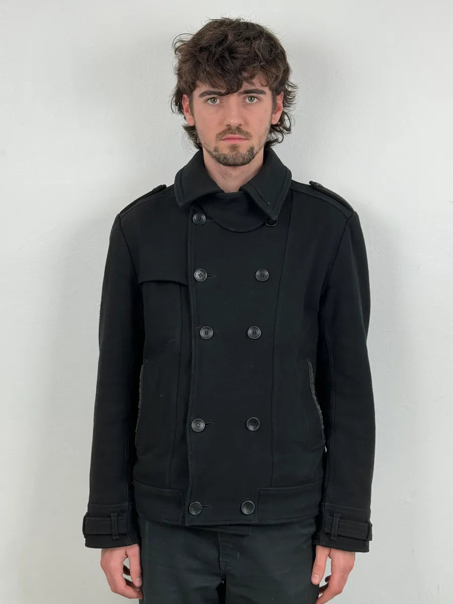 AW2006 Dolce & Gabbana Black Wool Duffle Coat rgjJfsm 1