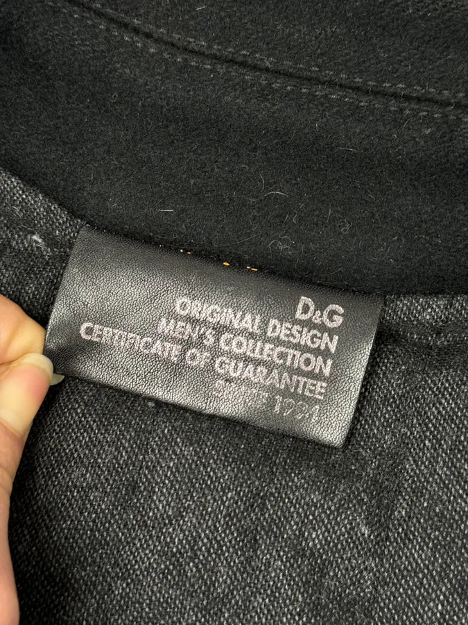 AW2006 Dolce & Gabbana Black Wool Duffle Coat rgjJfsm 10