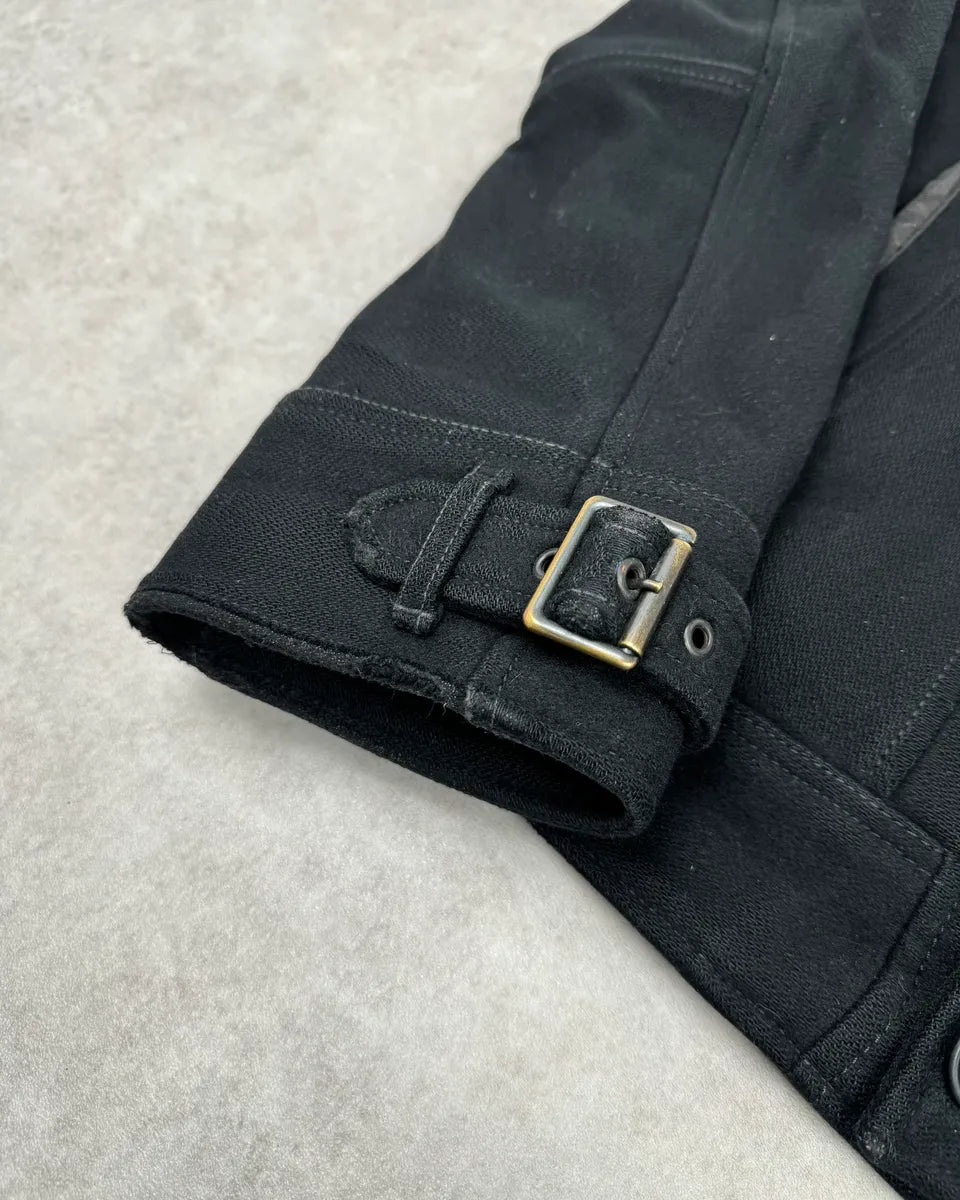 AW2006 Dolce & Gabbana Black Wool Duffle Coat rgjJfsm 6