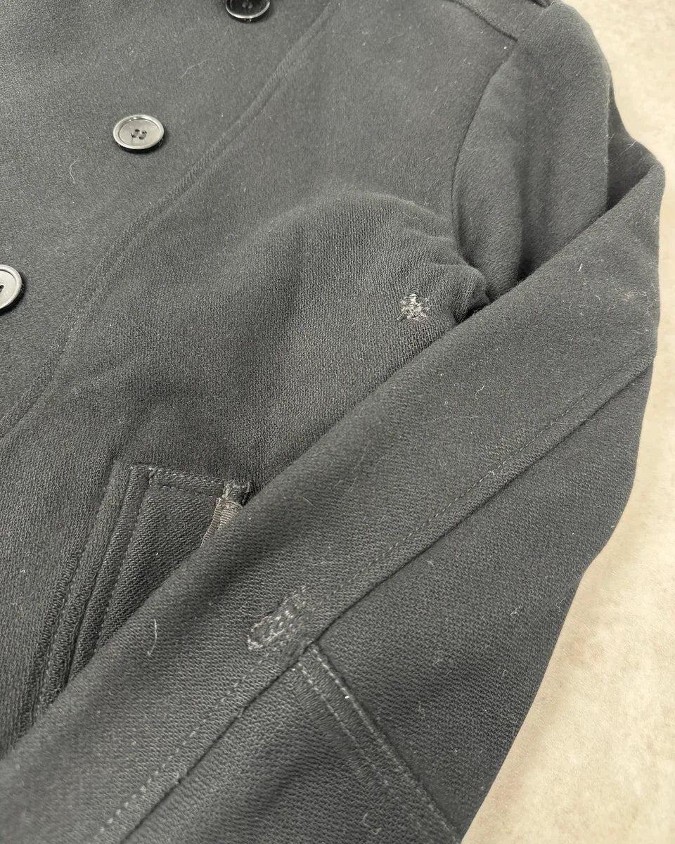 AW2006 Dolce & Gabbana Black Wool Duffle Coat rgjJfsm 7