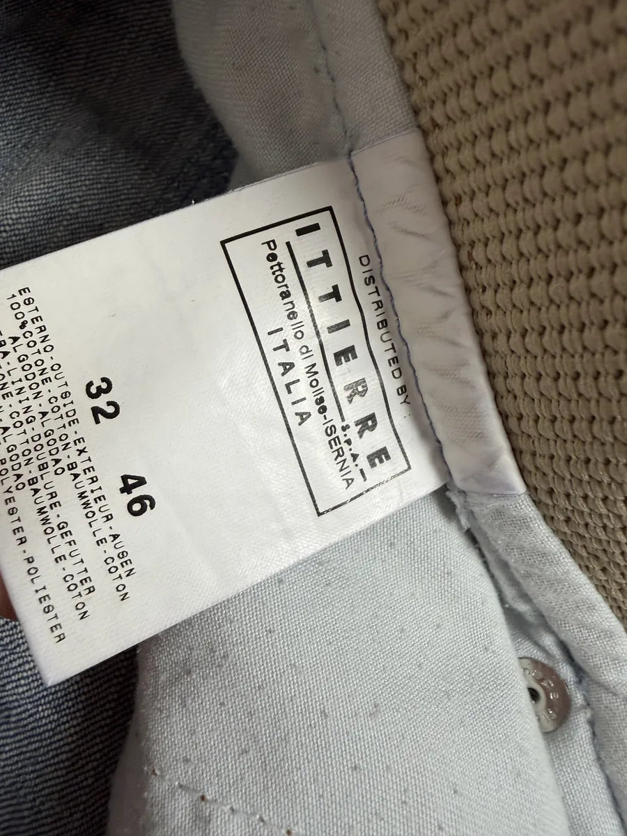 AW2006 Dolce & Gabbana Blue Naval Cargo Slim Denim Jeans jwOQwYq 8