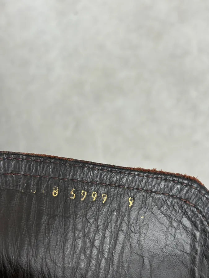 AW2006 Dolce & Gabbana Brown Eroded Ankle Leather Boots gjcMmyC 6