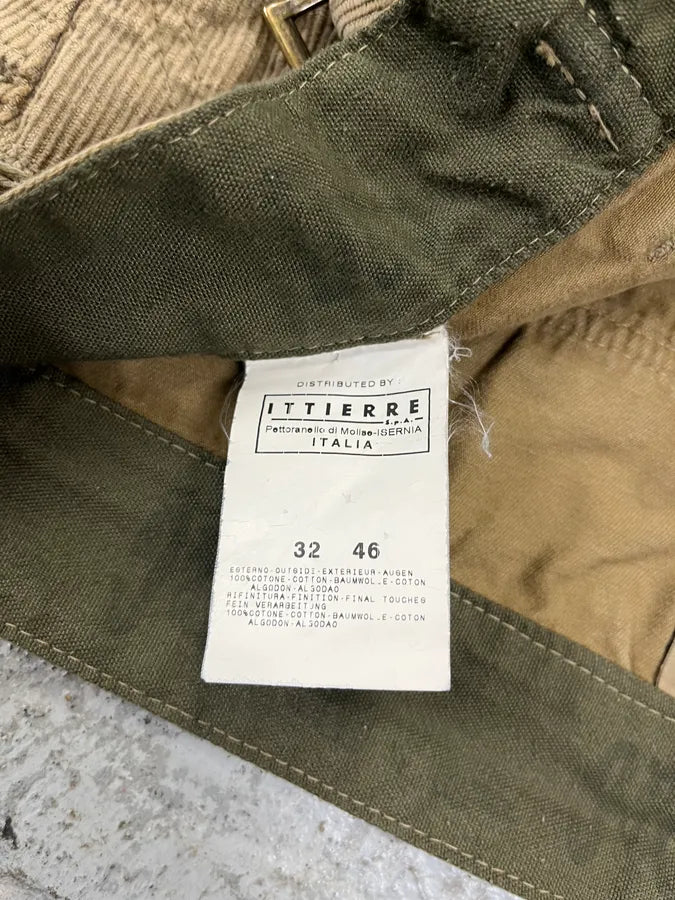 AW2006 Dolce & Gabbana Brown Utility Studded Pants (M) 11