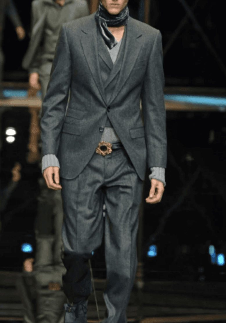 AW2006 Dolce & Gabbana Golden Angels Molding Buckle Brown Leather Belt JZUDwSc 2