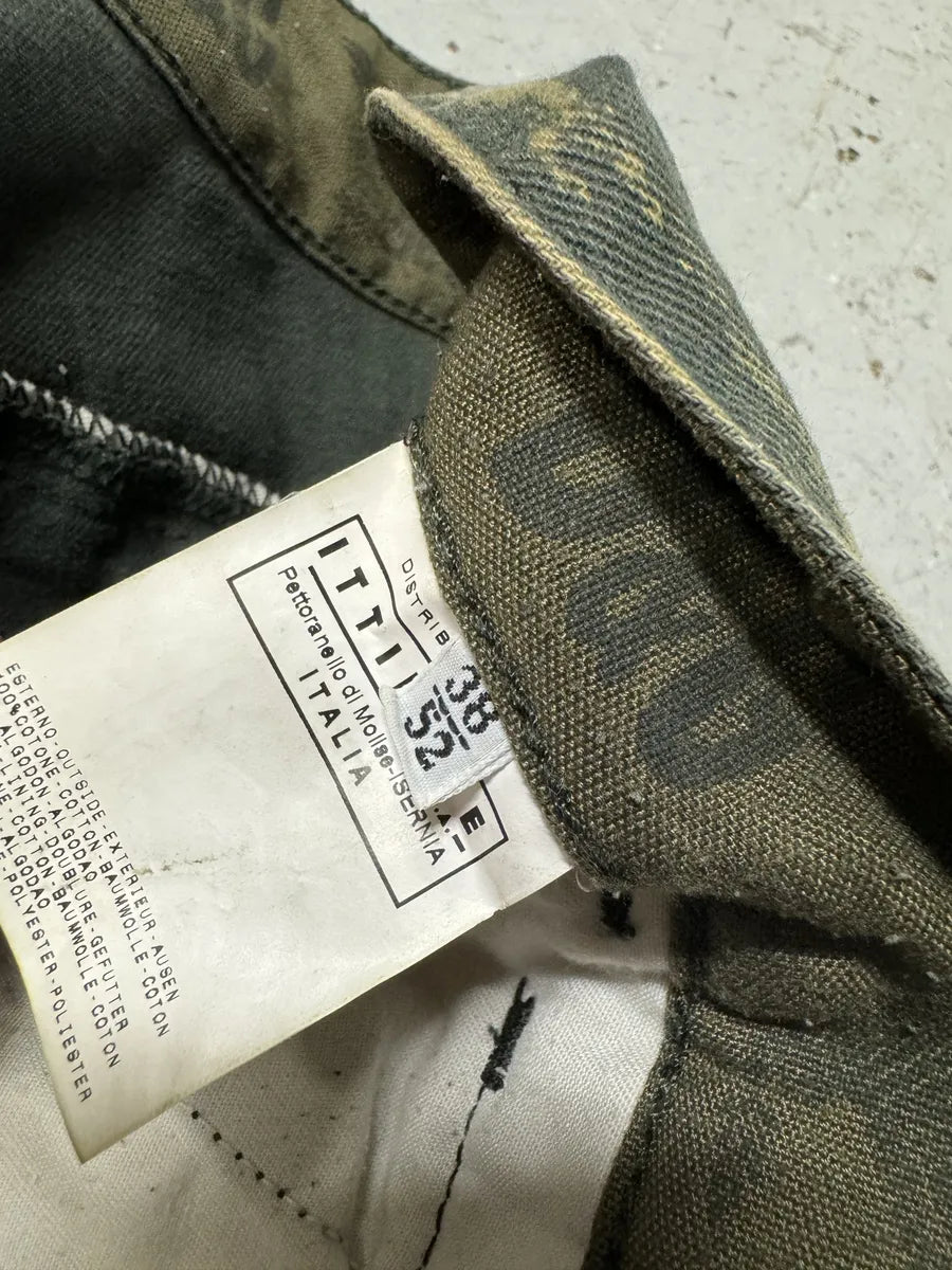 AW2006 Dolce & Gabbana Green Multi Zips Cargo Naval Pants WUAeKPz 9