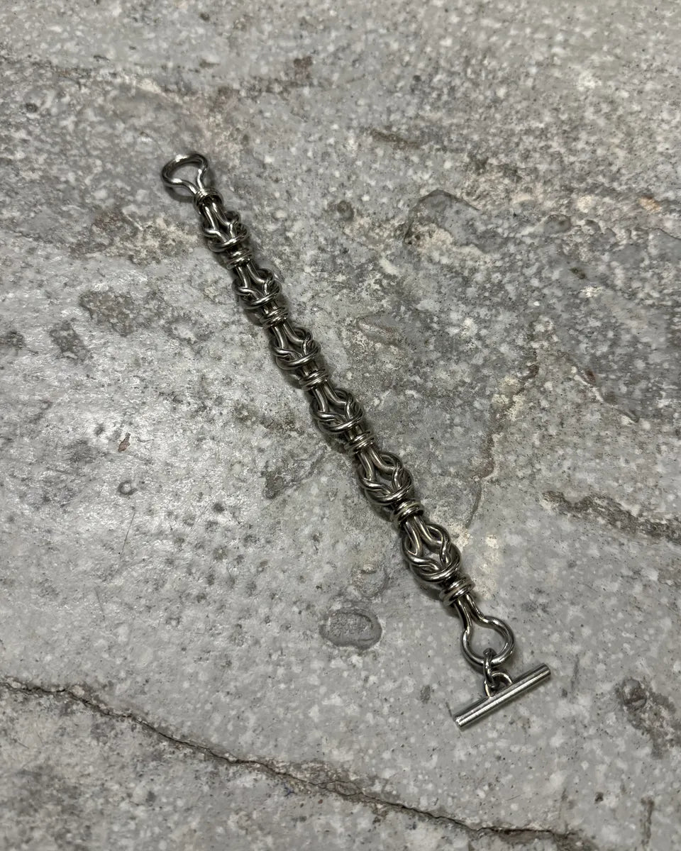 AW2006 Dolce & Gabbana Grey Attached Naval Bracelet (OS) 0