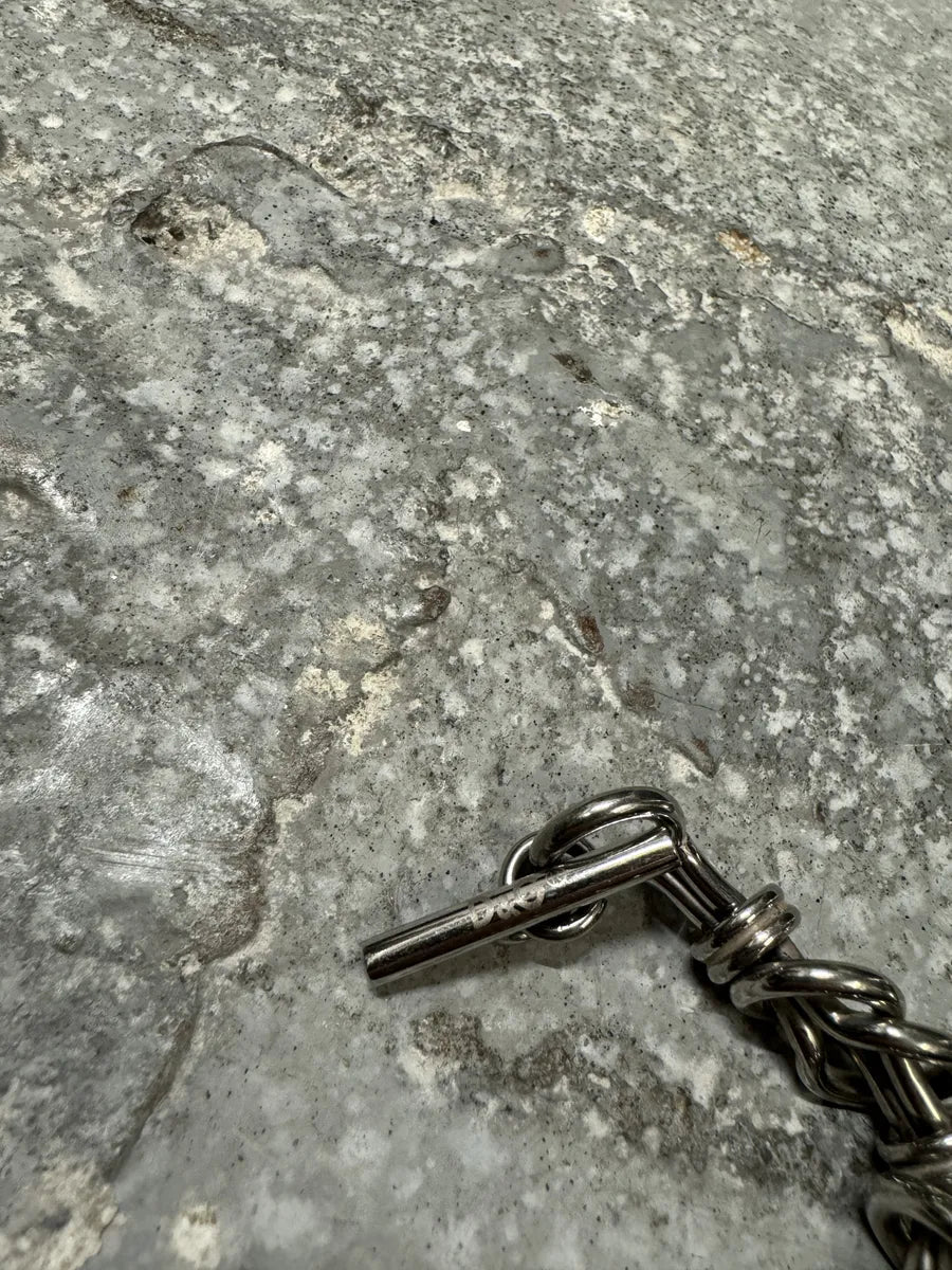 AW2006 Dolce & Gabbana Grey Attached Naval Bracelet (OS) 3