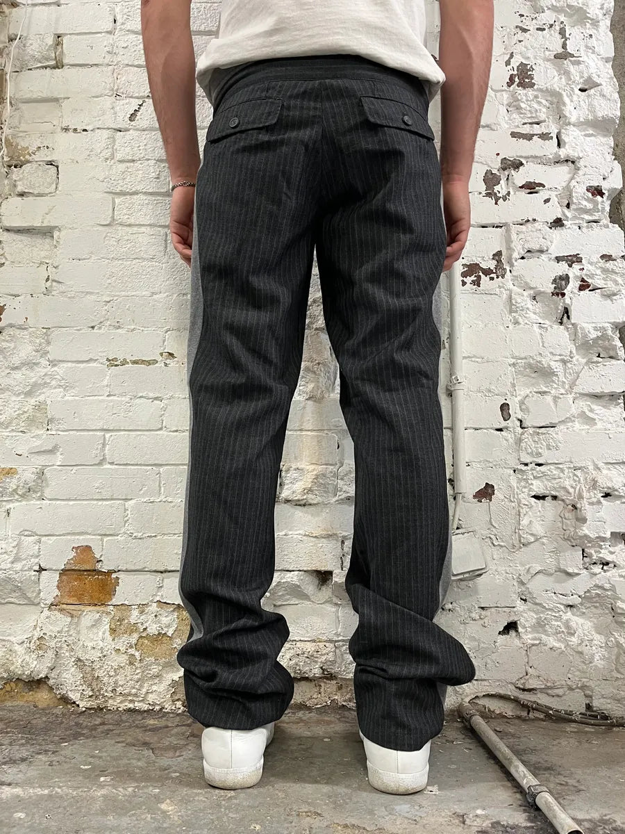AW2006 Dolce & Gabbana Hybrid Jogger & Suit Grey Pants EFmzJSu 2