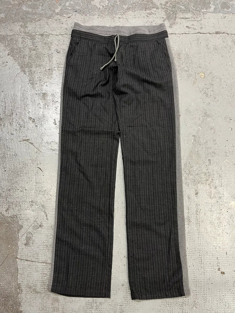 AW2006 Dolce & Gabbana Hybrid Jogger & Suit Grey Pants EFmzJSu 3