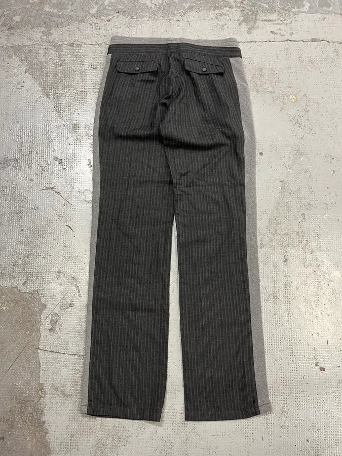 AW2006 Dolce & Gabbana Hybrid Jogger & Suit Grey Pants EFmzJSu 7