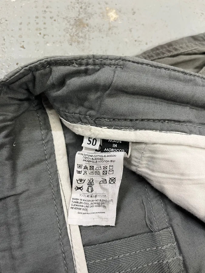 AW2006 Dolce & Gabbana Multi Pockets Cargo Grey Shorts HJHsybQ 13