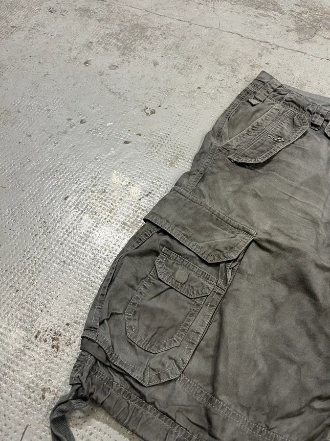 AW2006 Dolce & Gabbana Multi Pockets Cargo Grey Shorts HJHsybQ 6
