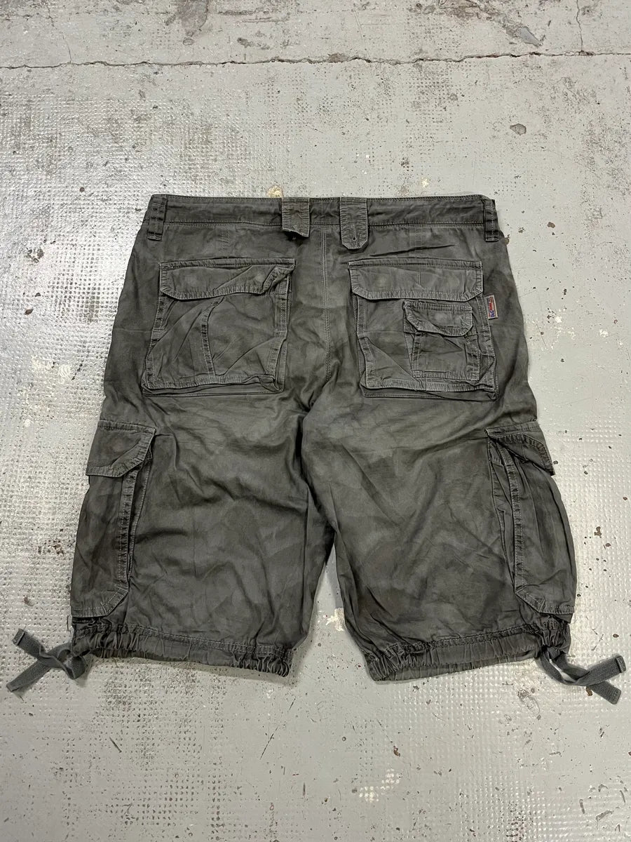 AW2006 Dolce & Gabbana Multi Pockets Cargo Grey Shorts HJHsybQ 7