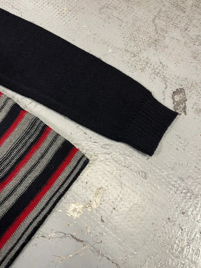 AW2006 Dolce & Gabbana Nautical Striped Navy Wool Sweater fqqUEUQ 6