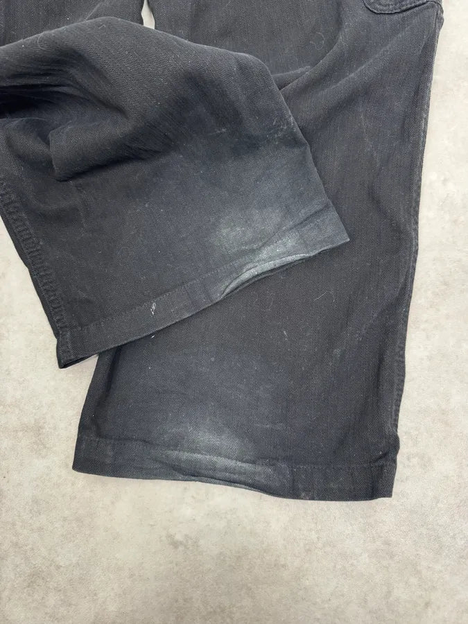 AW2006 Dolce & Gabbana Naval Utility Black Cargo Pants PNeFZsR 10