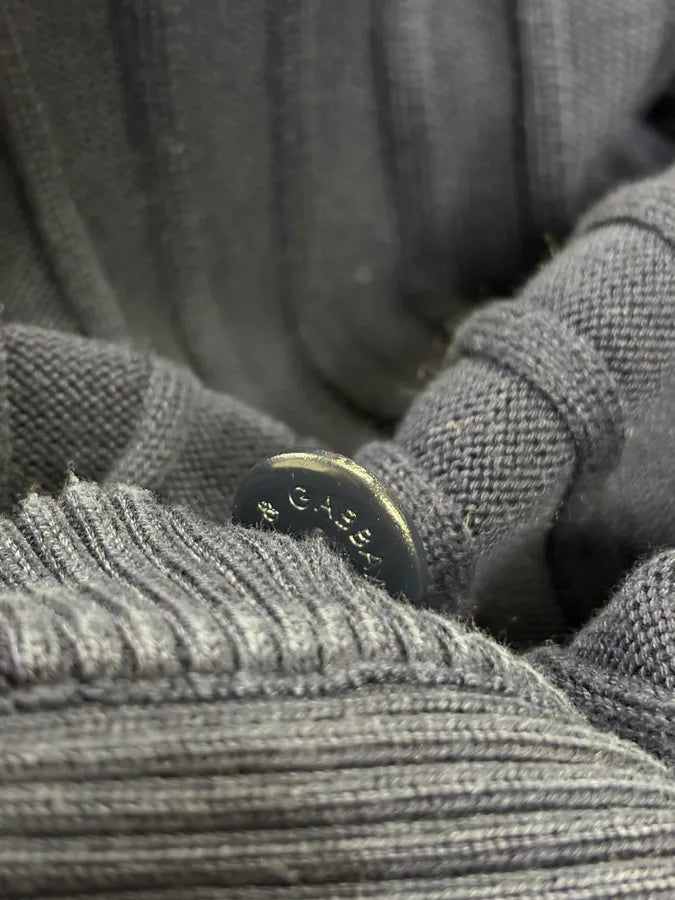 AW2006 Dolce & Gabbana Navy Buttoned Wool Sweater gwRBnsG 7