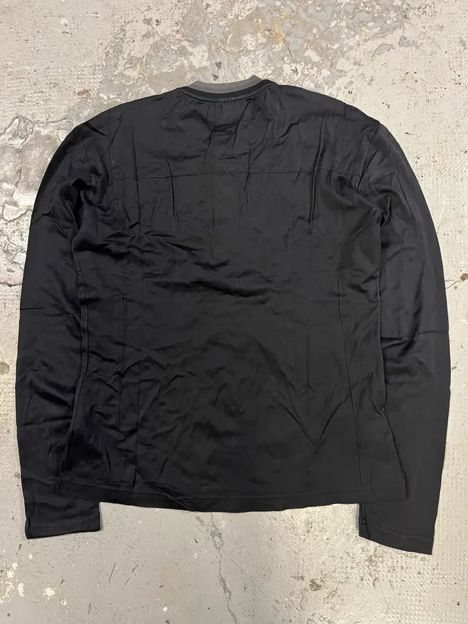 AW2006 Dolce & Gabbana Navy Henley Longsleeves (XS/S) WYyozNs 6