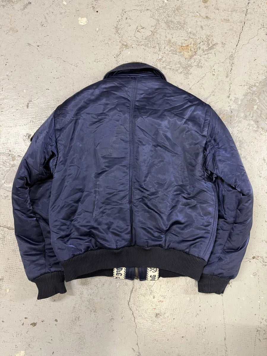 AW2006 Dolce & Gabbana Navy Sailor Bomber Jacket TroYxqZ 1