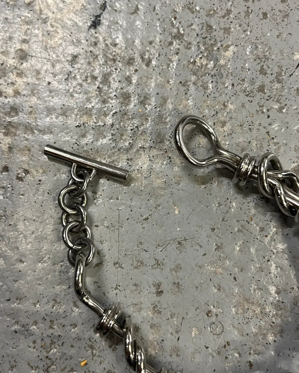 AW2006 Dolce & Gabbana Stainless Steel Knot Link Bracelet pBcPxSo 5