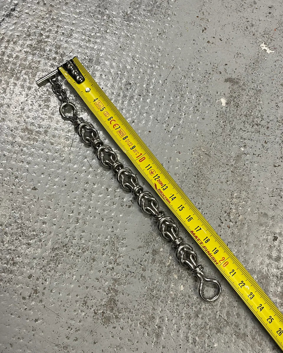 AW2006 Dolce & Gabbana Stainless Steel Knot Link Bracelet pBcPxSo 8