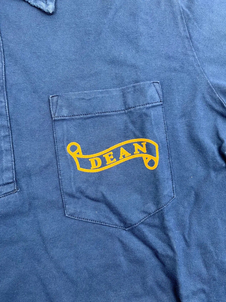AW2006 Dsquared2 Navy Distressed Longsleeve Polo brDZdAb 6