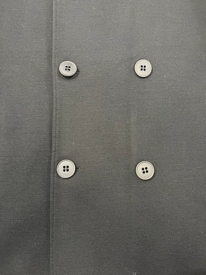 AW2006 Emporio Armani Black Classy Buttoned Long Coat ijSPeUk 4
