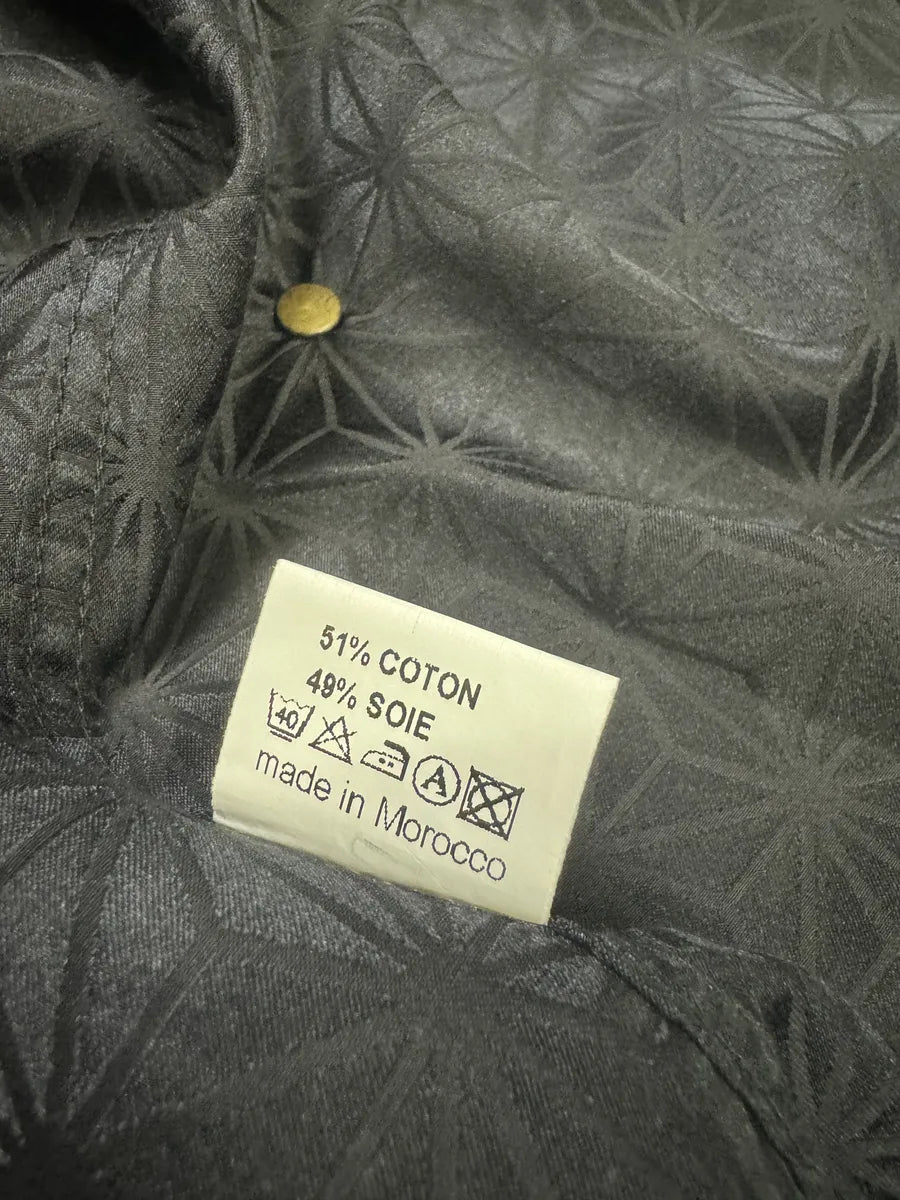 AW2006 Givenchy Black Silk Contemporary Shirt XEHfNPJ 10