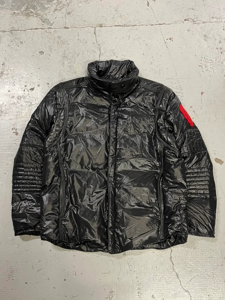 AW2006 Gucci Knight Patch Black Puffer Jacket by Frida Giannini mikIPzh 3