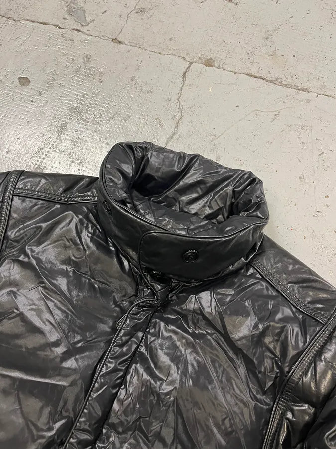 AW2006 Gucci Knight Patch Black Puffer Jacket by Frida Giannini mikIPzh 4