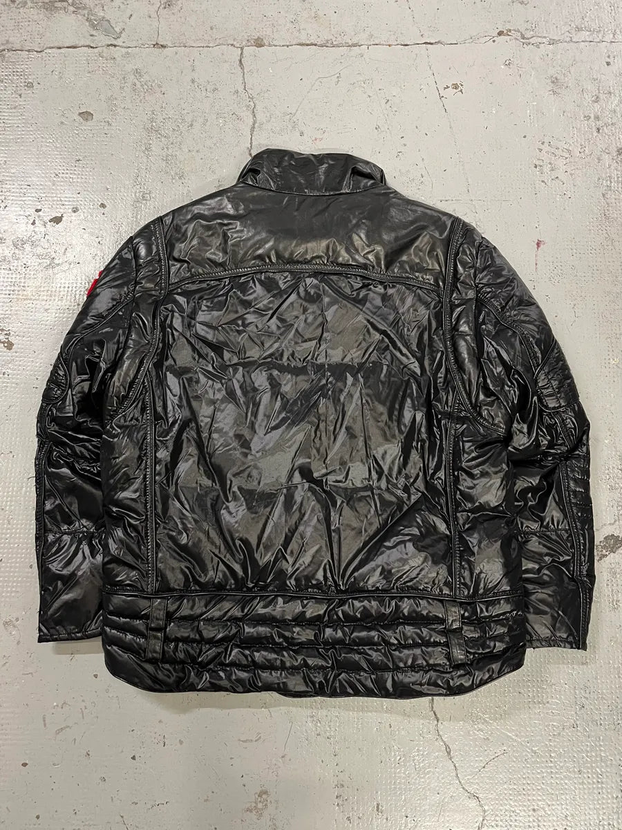 AW2006 Gucci Knight Patch Black Puffer Jacket by Frida Giannini mikIPzh 7