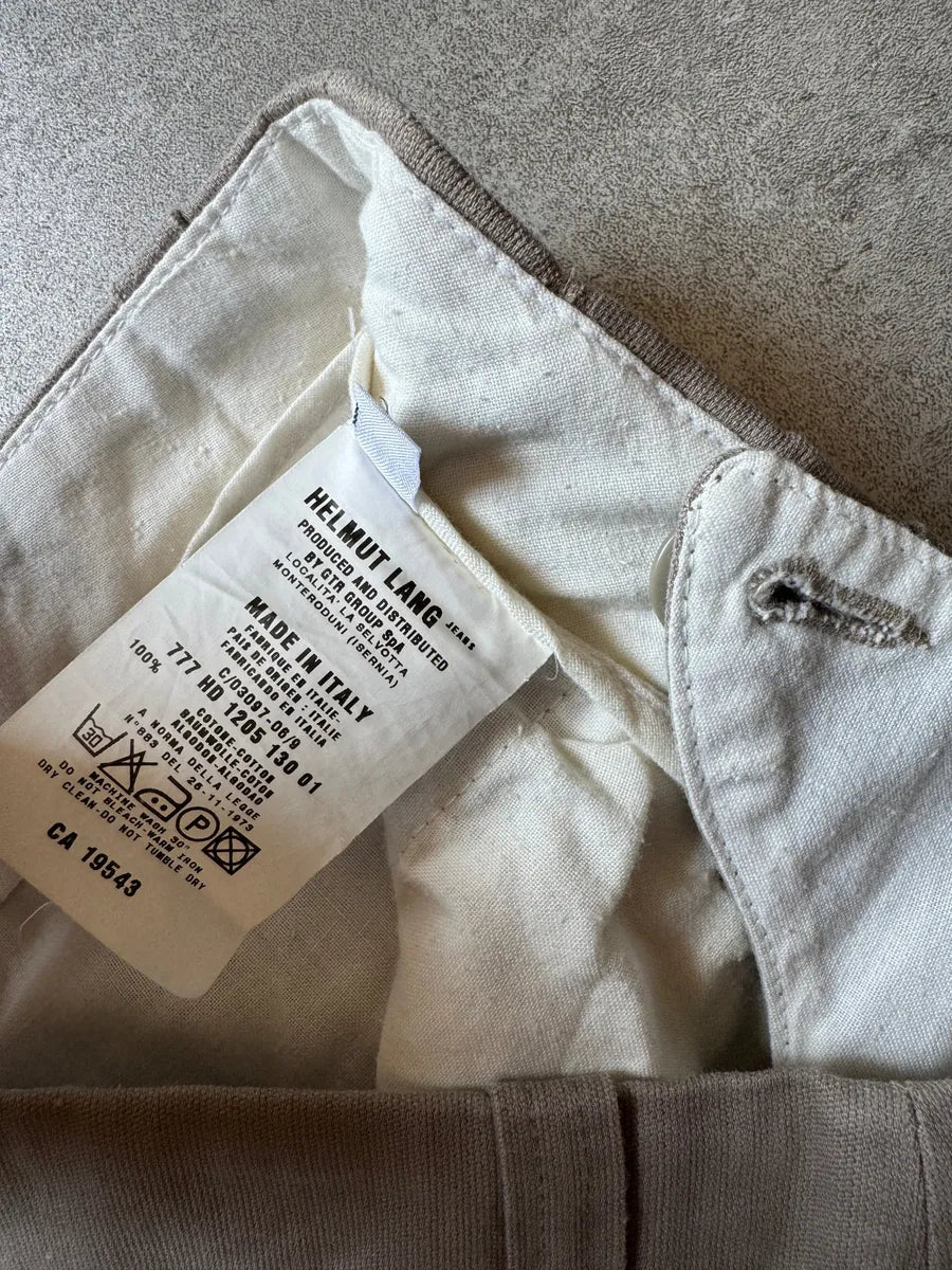 AW2006 Helmut Lang Grey Pure Minimalist Pants NWYZYWt 3