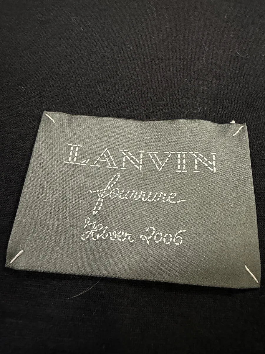 AW2006 Lanvin Brown Kangaroo Fur Hybrid Wool Jacket YusINjR 7