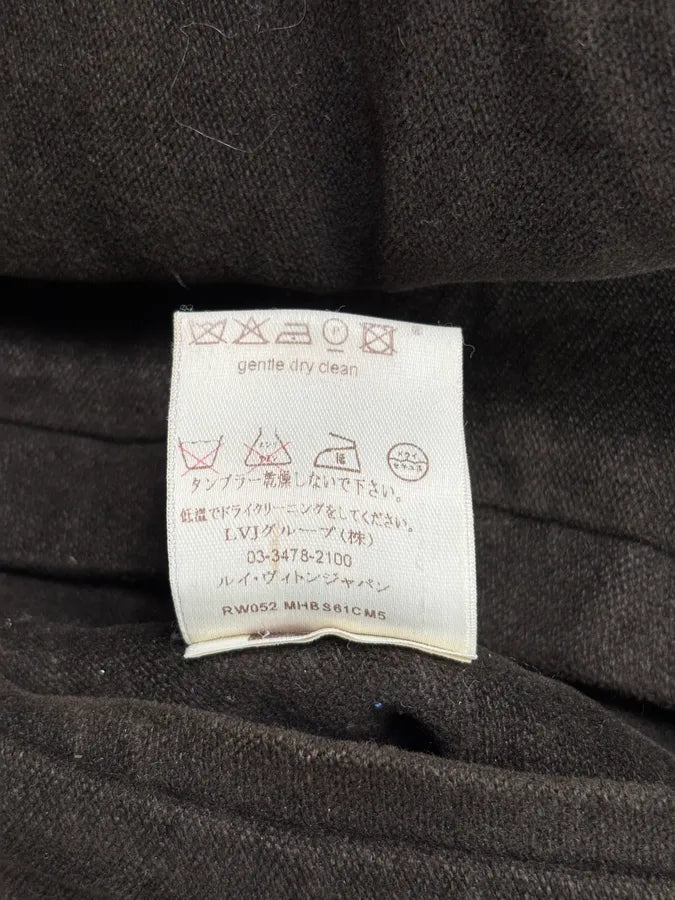 AW2005 Louis Vuitton Reversible Brown Beige Monogram Jacket ZgAclKo 21