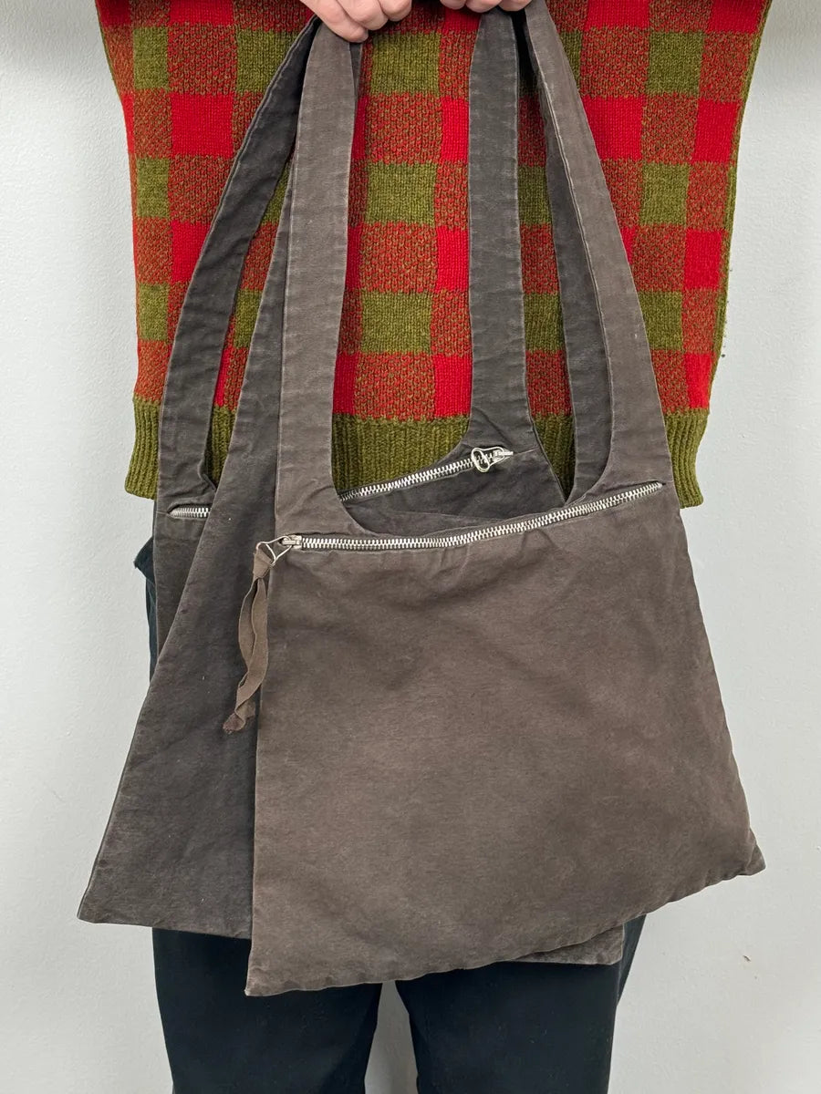 AW2006 Maison Margiela Military Green Triple Shoulder Bag qoQZXie 1