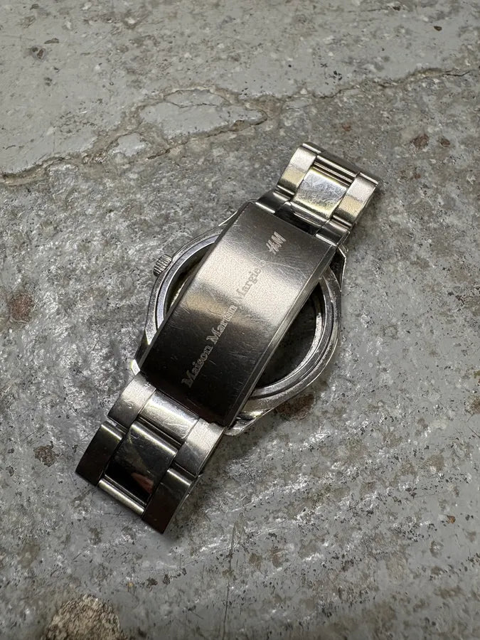 AW2006 Maison Margiela Re-Edition H&M Silver Steel No Dial Watch TZvdJrW 7