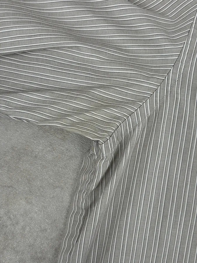 AW2008 Maison Martin Margiela Beige Striped Signature Shirt yPFFhVx 9