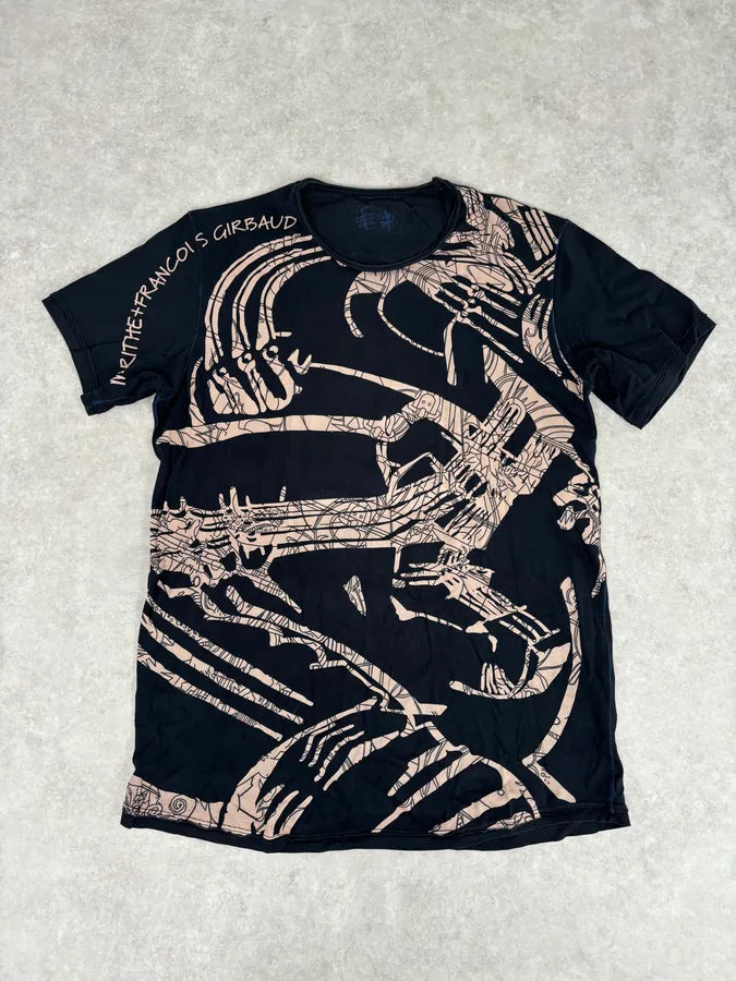 AW2006 Marithé + François Girbaud Tagged Abstract Longsleeves WcwtcKt 0