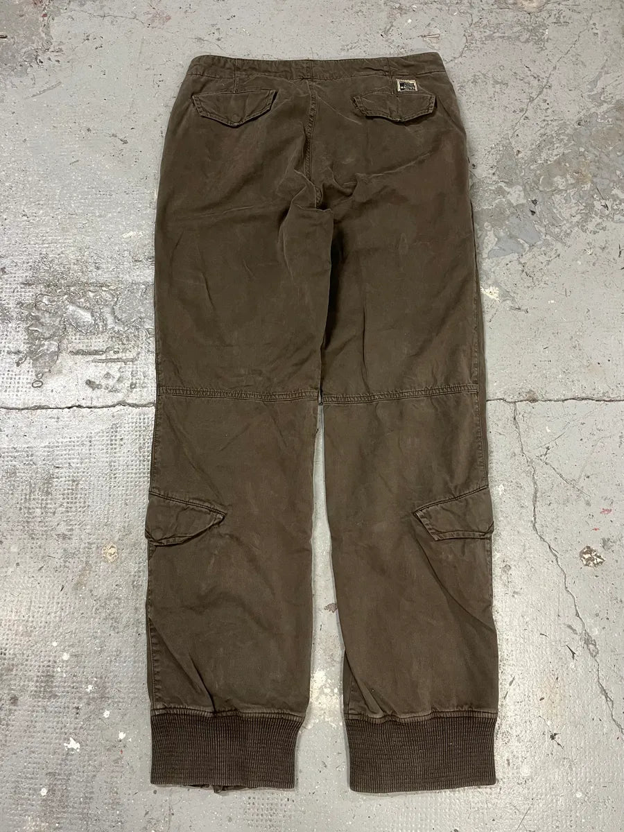 AW2006 Mason’s Full Zip Brown Cargo Military Pants (L) HVMldhH 11