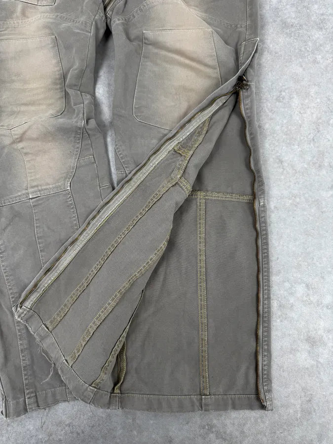 AW2006 Mason’s Ultimate Backzip Green Cargo Pants IlrqwZX 8