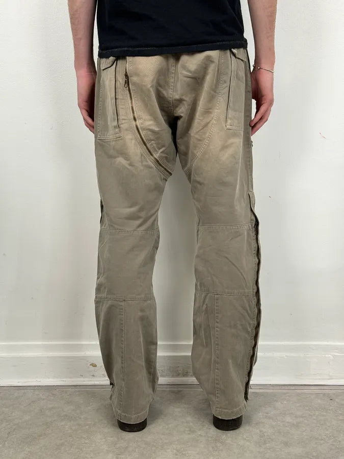 AW2006 Mason’s Ultimate Backzip Green Cargo Pants IlrqwZX 3
