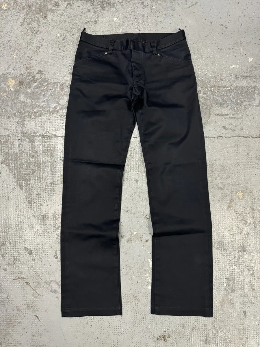 AW2006 Prada Black Obscure Pants FuwLfin 0