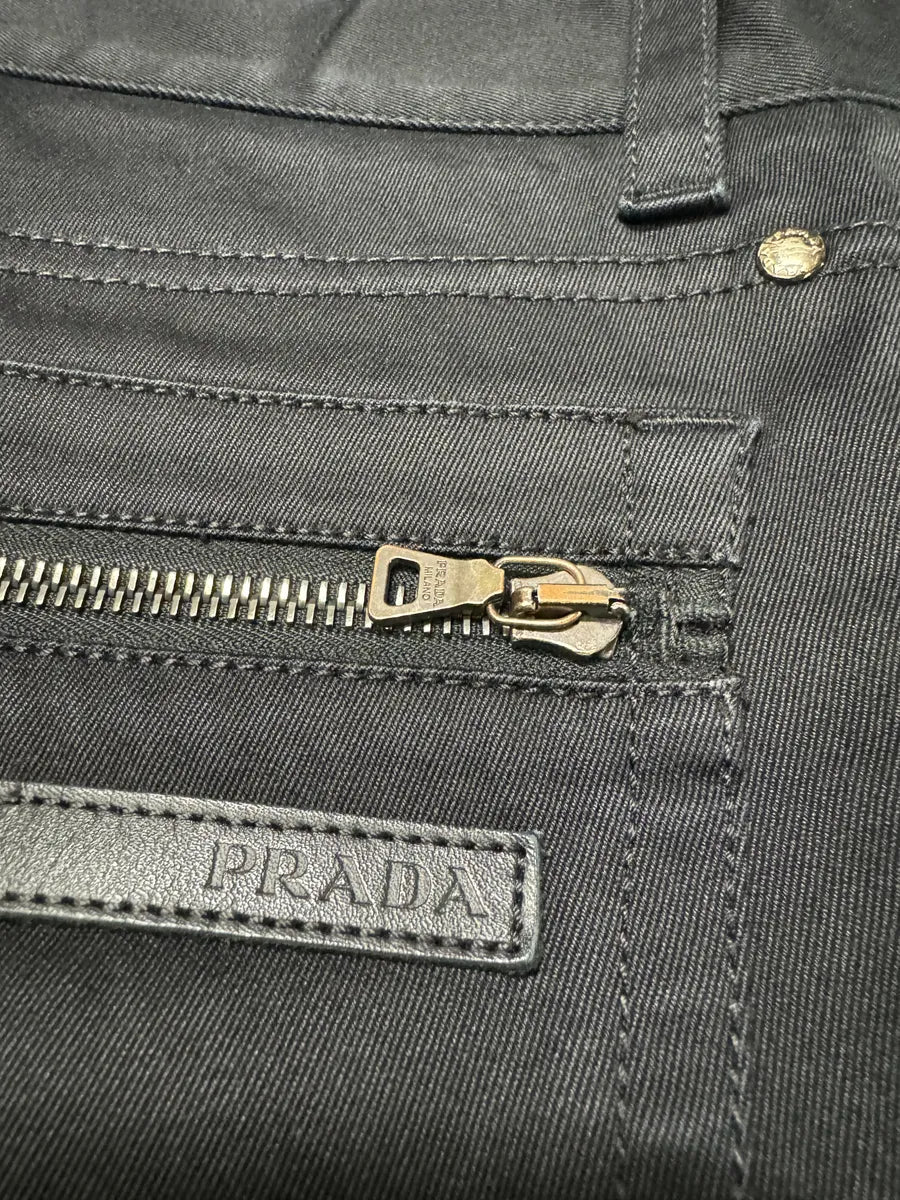 AW2006 Prada Black Obscure Pants FuwLfin 3