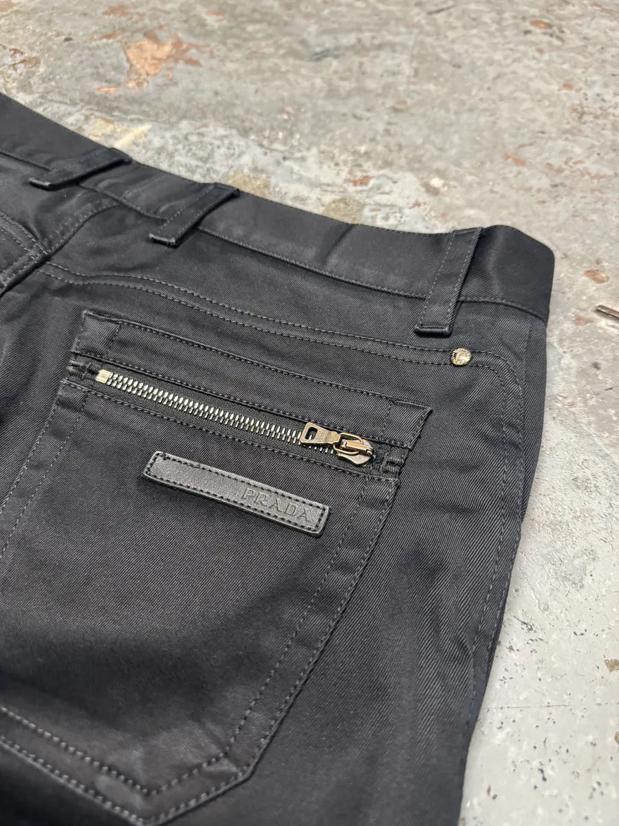 AW2006 Prada Black Obscure Pants FuwLfin 4